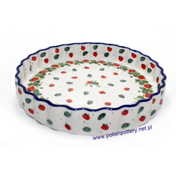 Salaterka duża Ø24cm dek. 2709X Truskawki